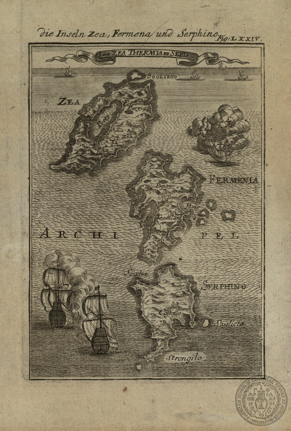 I. De Zea, Thermia et Serifo